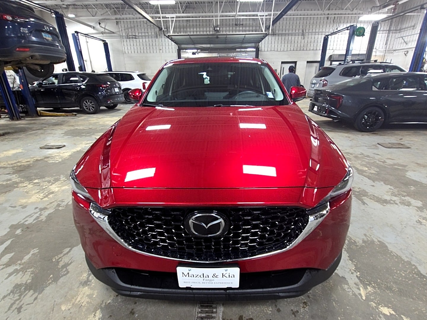 Used 2022 Mazda CX-5 S Premium Plus package with VIN JM3KFBEM4N0550962 for sale in Fargo, ND