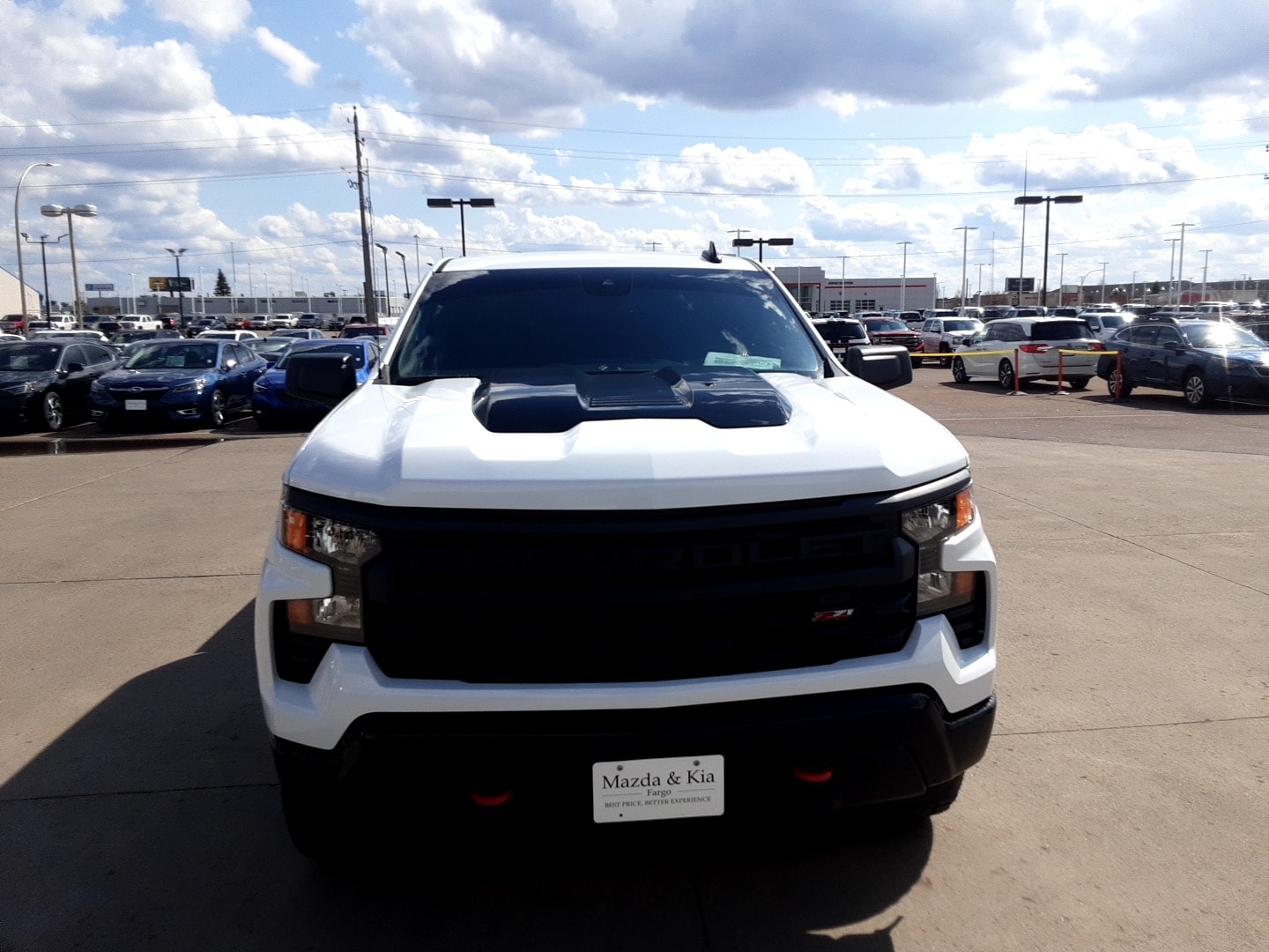 Used 2023 Chevrolet Silverado 1500 Custom with VIN 3GCUDCED9PG351322 for sale in Fargo, ND