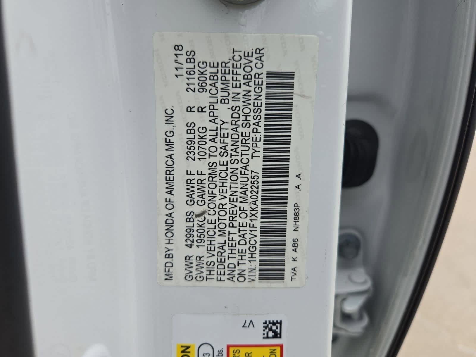 Thumbnail: 2019 Honda Accord - 33