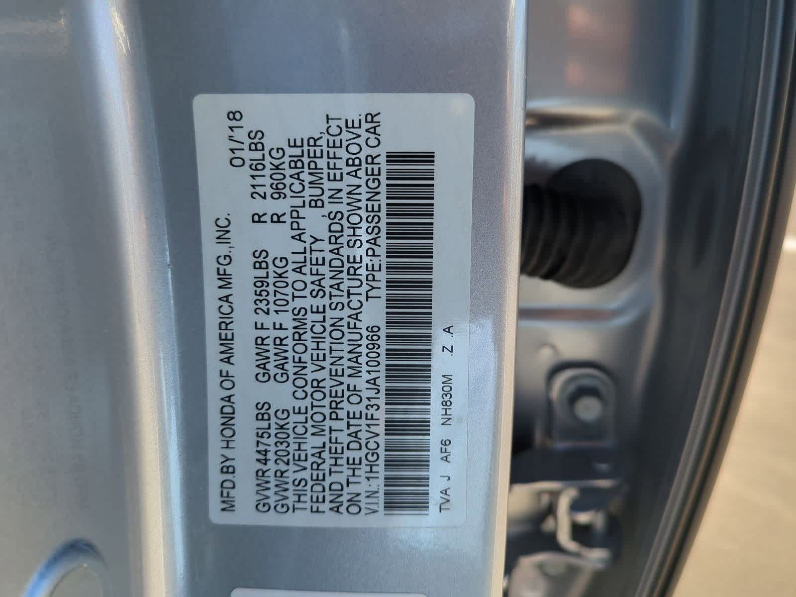 Thumbnail: 2018 Honda Accord - 33