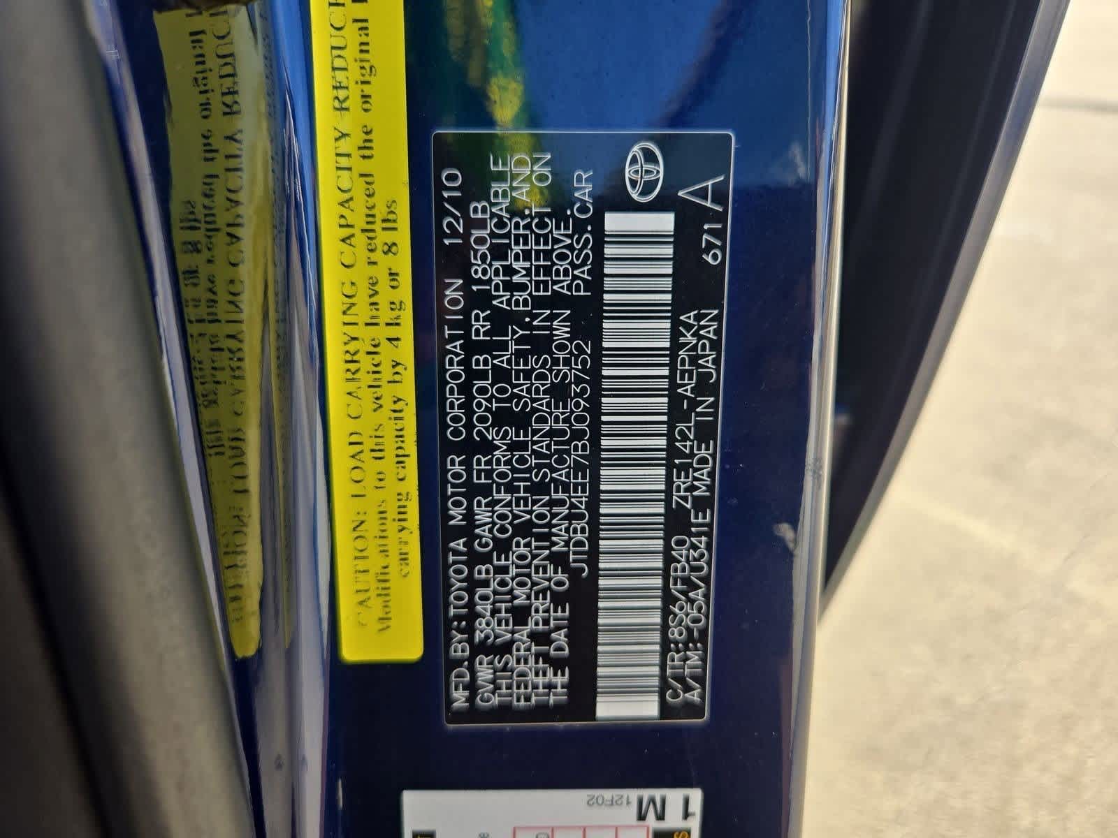 Thumbnail: 2011 Toyota Corolla - 30