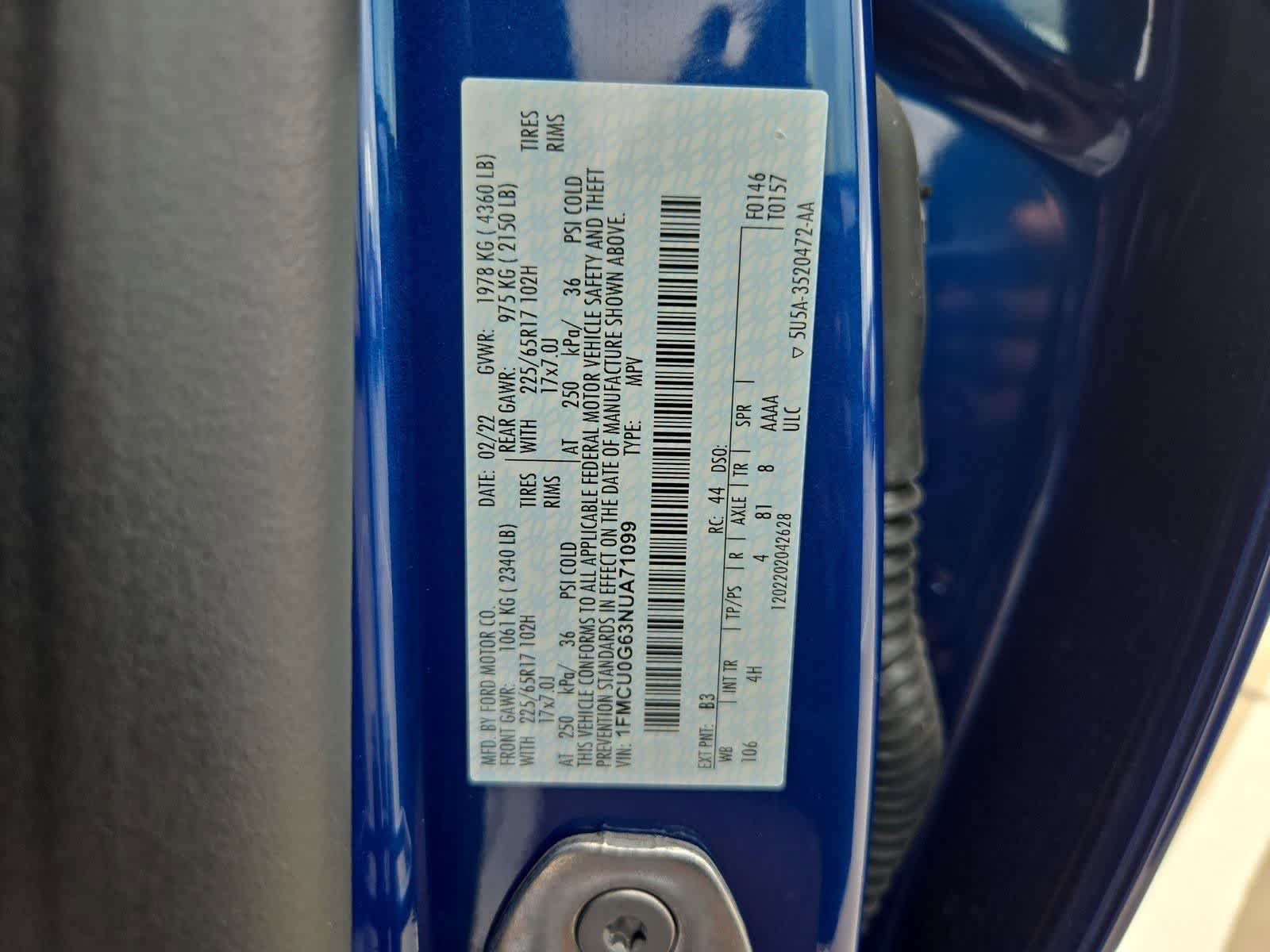 Thumbnail: 2022 Ford Escape - 32