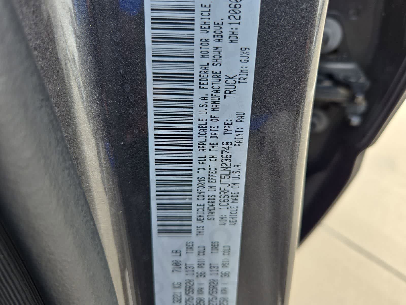 Thumbnail: 2020 RAM 1500 - 35