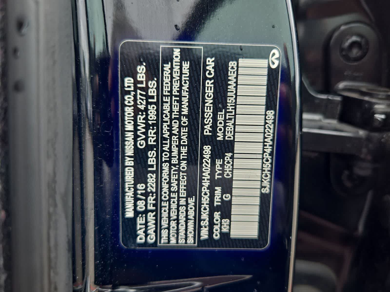 Thumbnail: 2017 INFINITI QX30 - 36