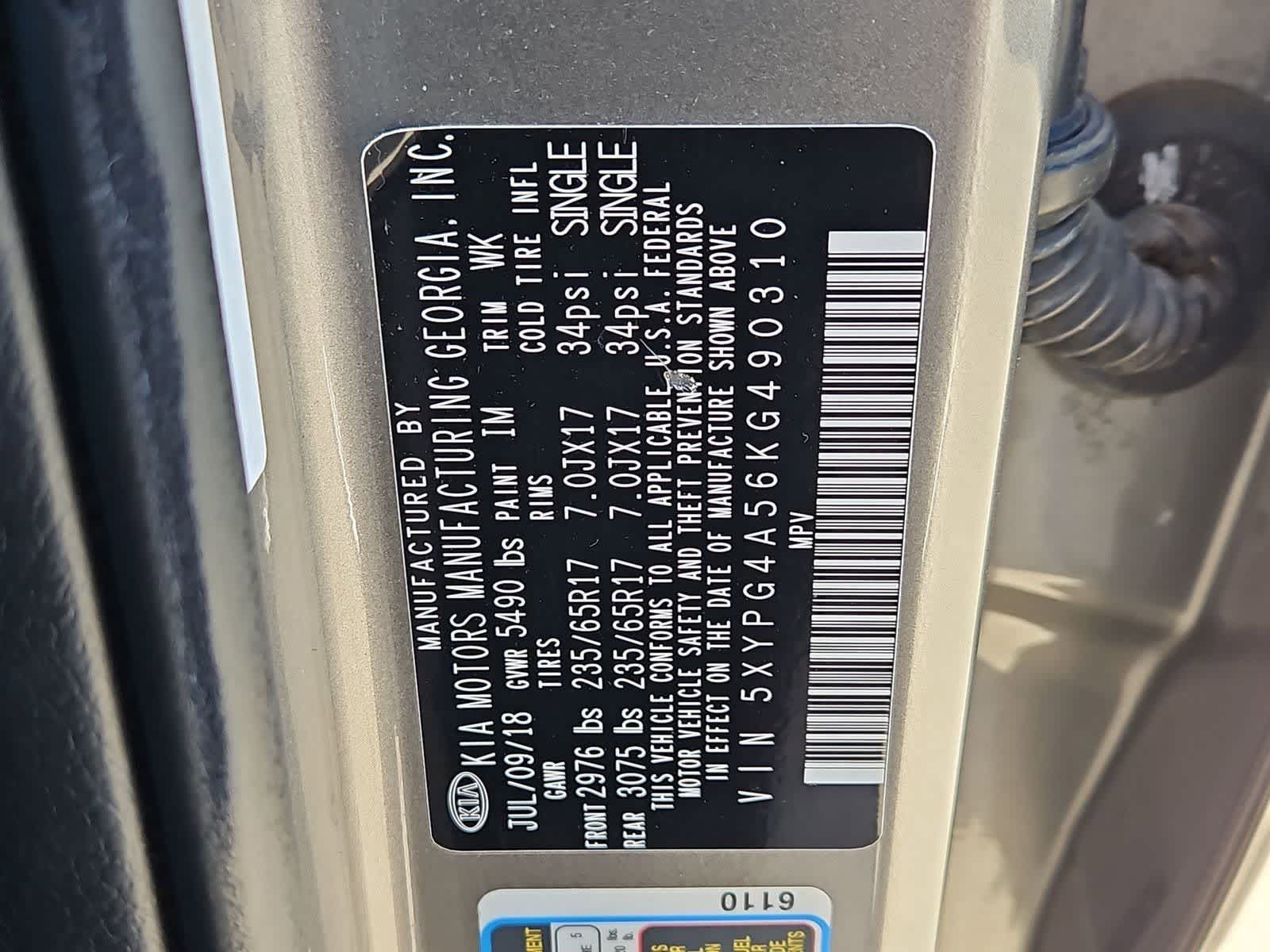 Thumbnail: 2019 Kia Sorento - 31