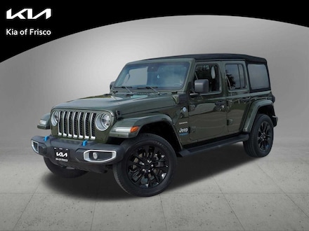 Used 2022 Jeep Wrangler Unlimited 4xe Unlimited Sahara SUV in Frisco, TX