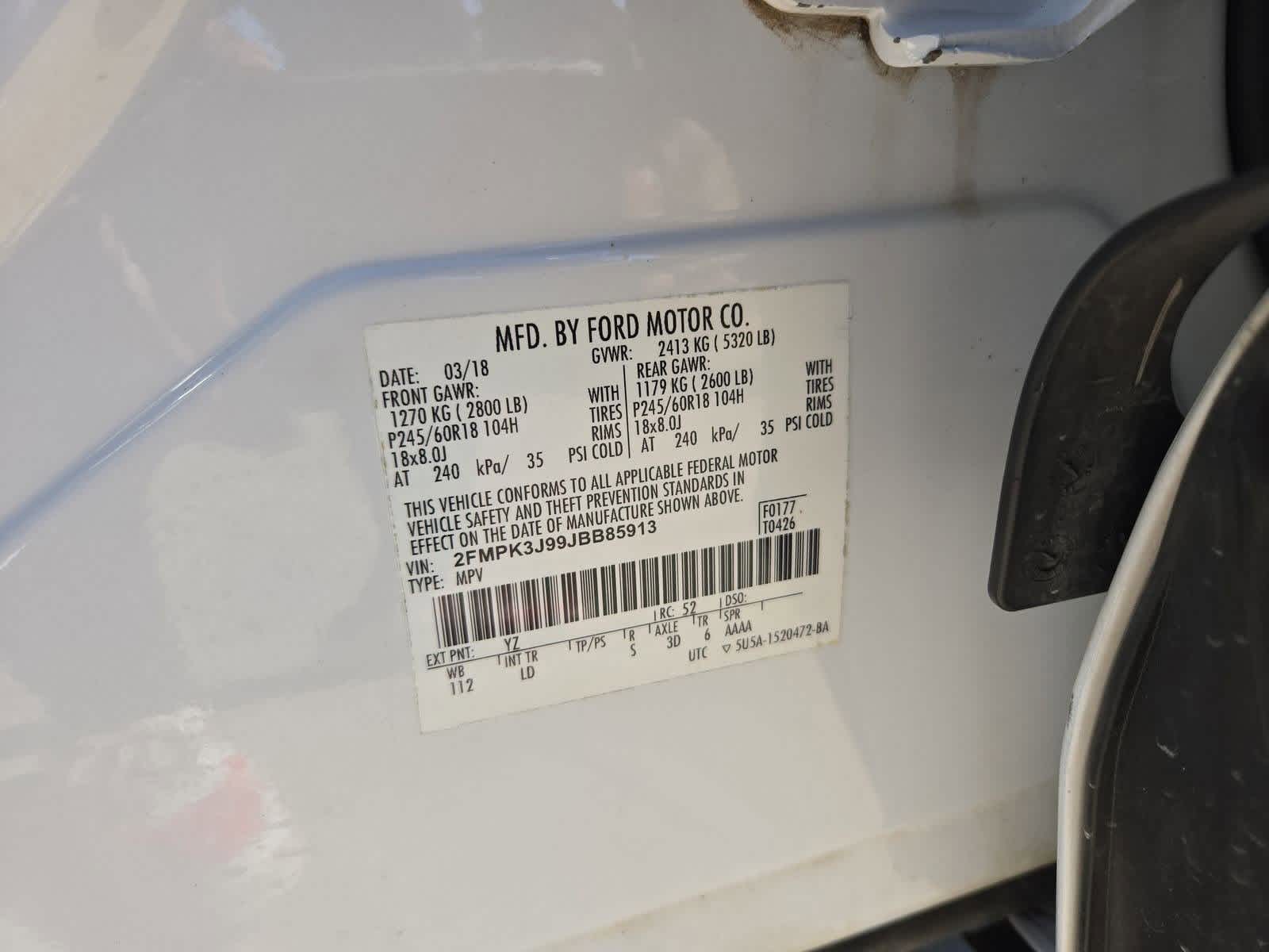 Thumbnail: 2018 Ford Edge - 33