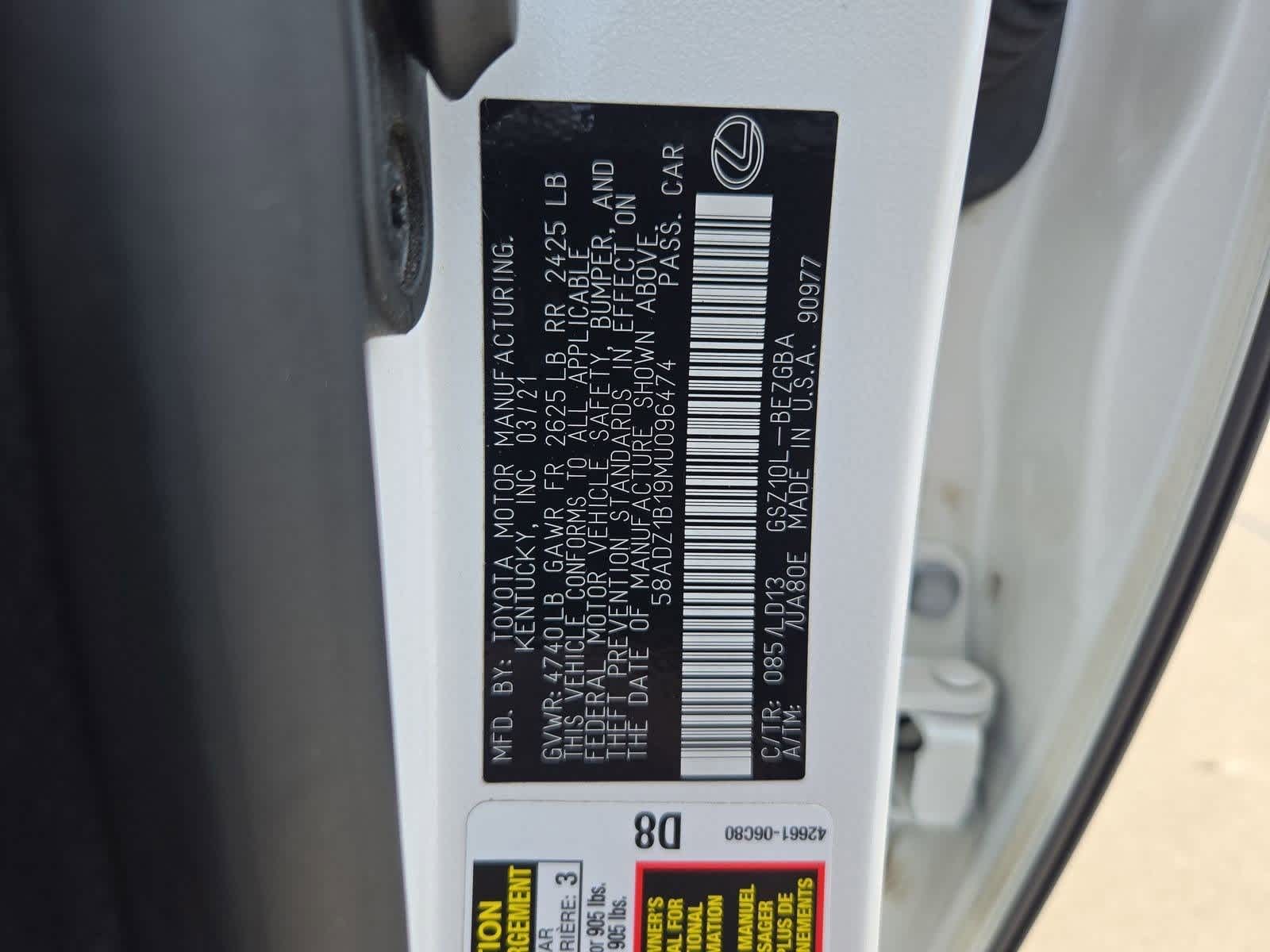 Thumbnail: 2021 Lexus ES - 35