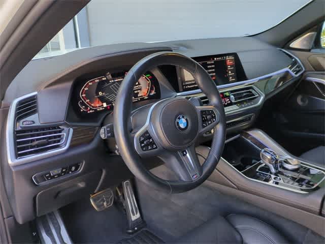 Used 2023 BMW X6 M50i with VIN 5UXCY8C06P9P20486 for sale in Frisco, TX