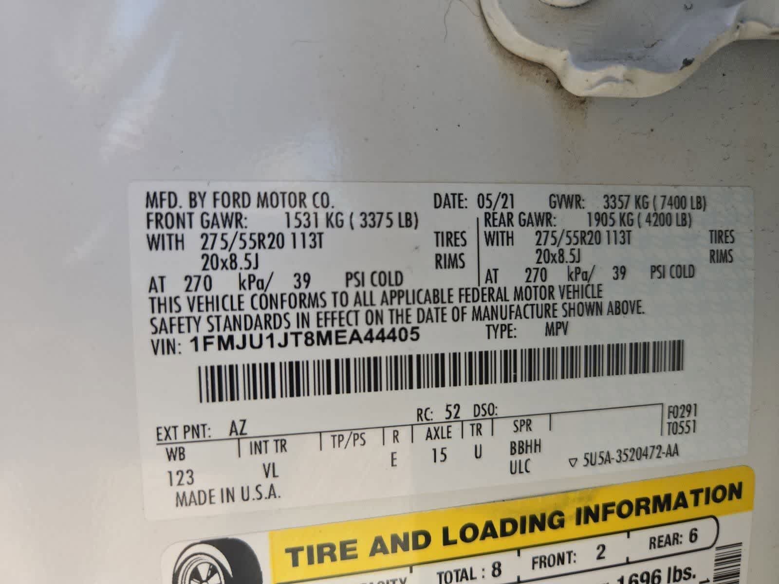 Thumbnail: 2021 Ford Expedition - 33