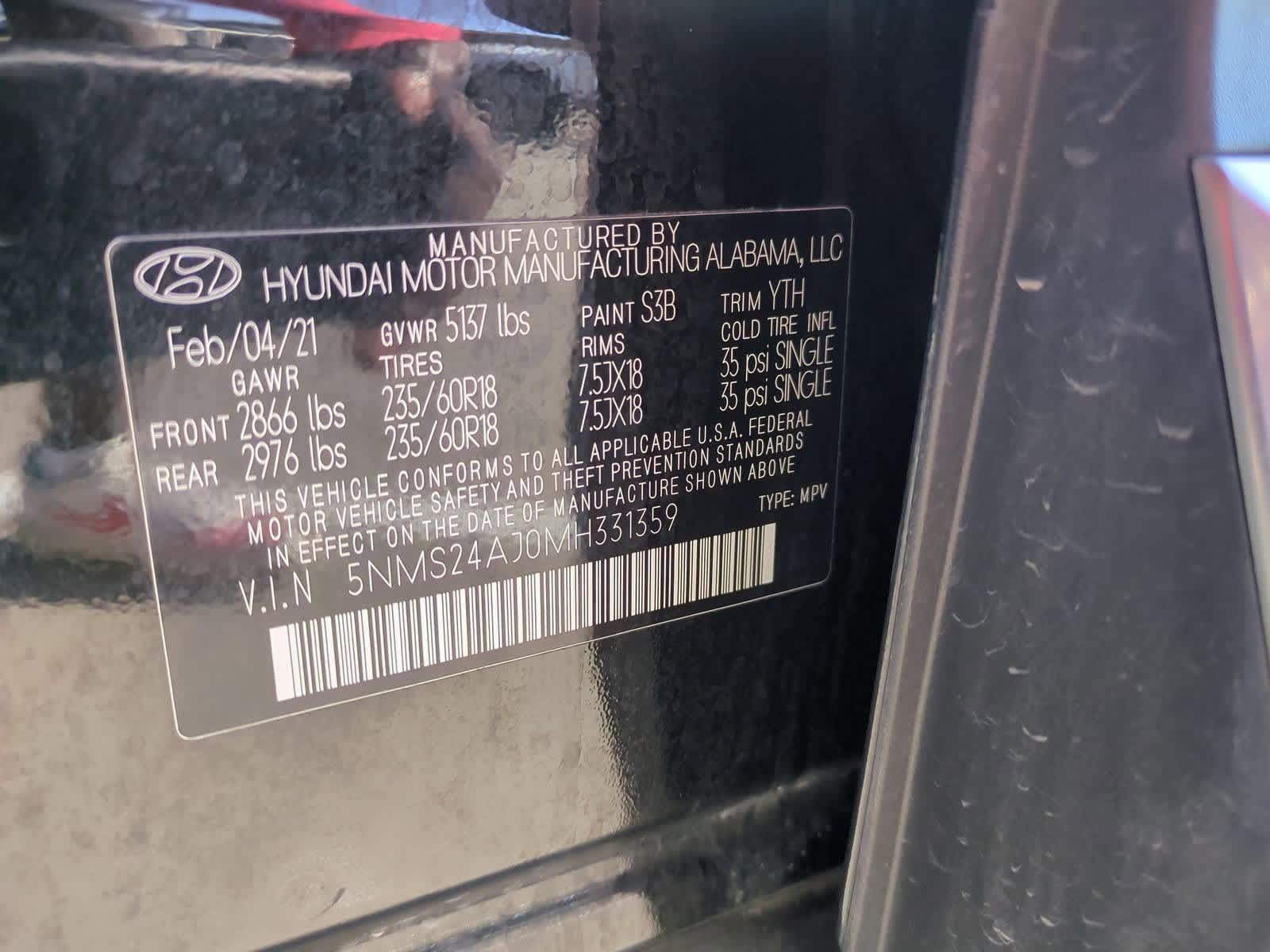 Thumbnail: 2021 Hyundai Santa Fe - 33