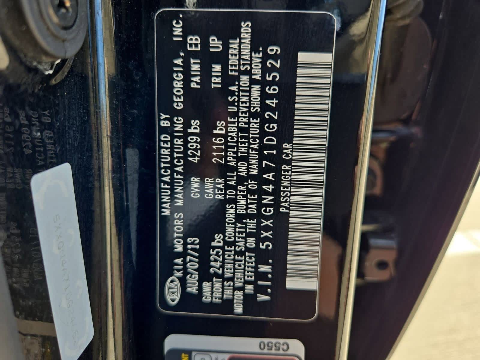 Thumbnail: 2013 Kia Optima - 36