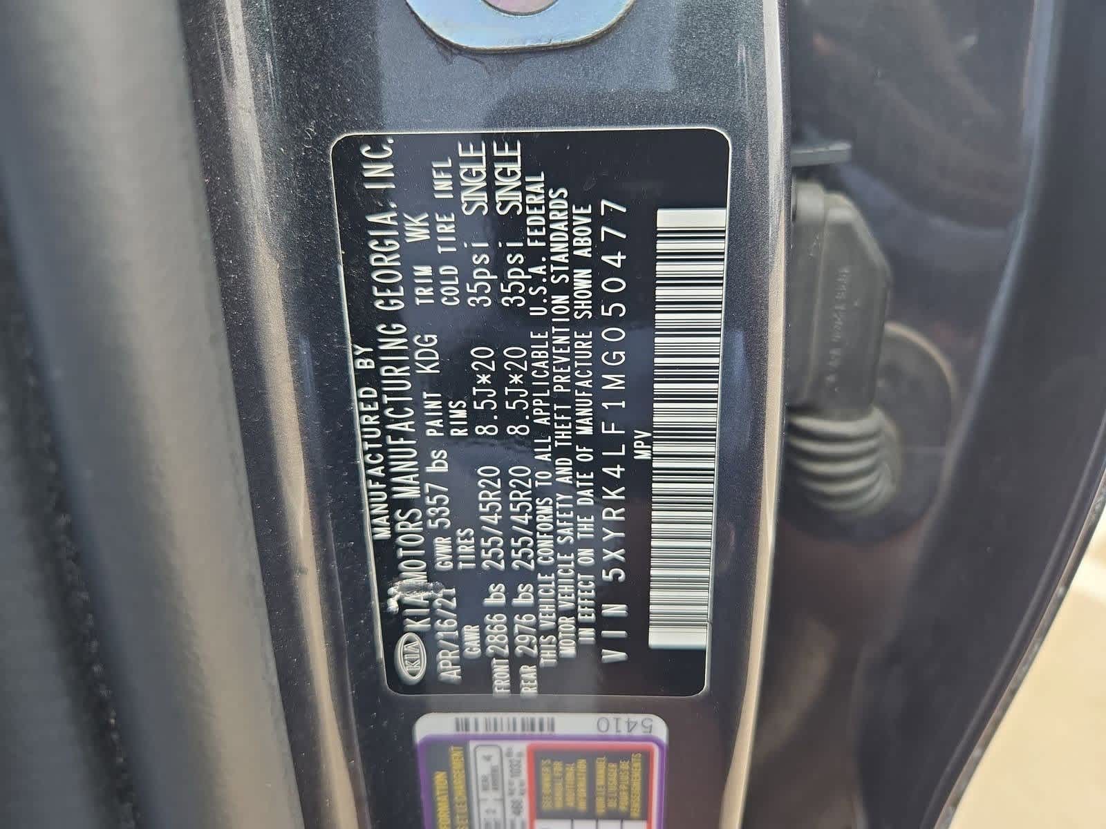 Thumbnail: 2021 Kia Sorento - 37