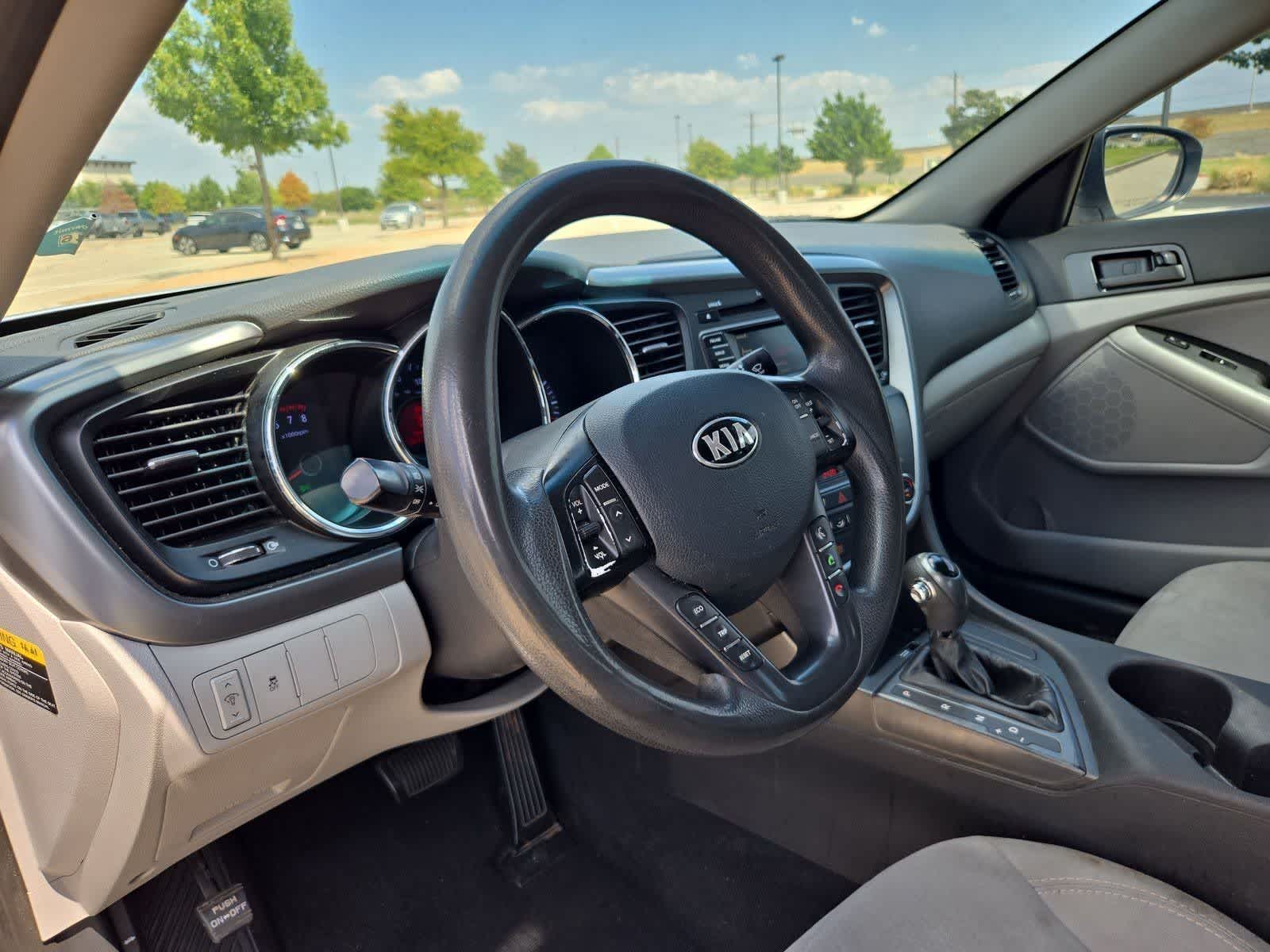 Used 2013 Kia Optima LX with VIN 5XXGM4A7XDG209191 for sale in Frisco, TX