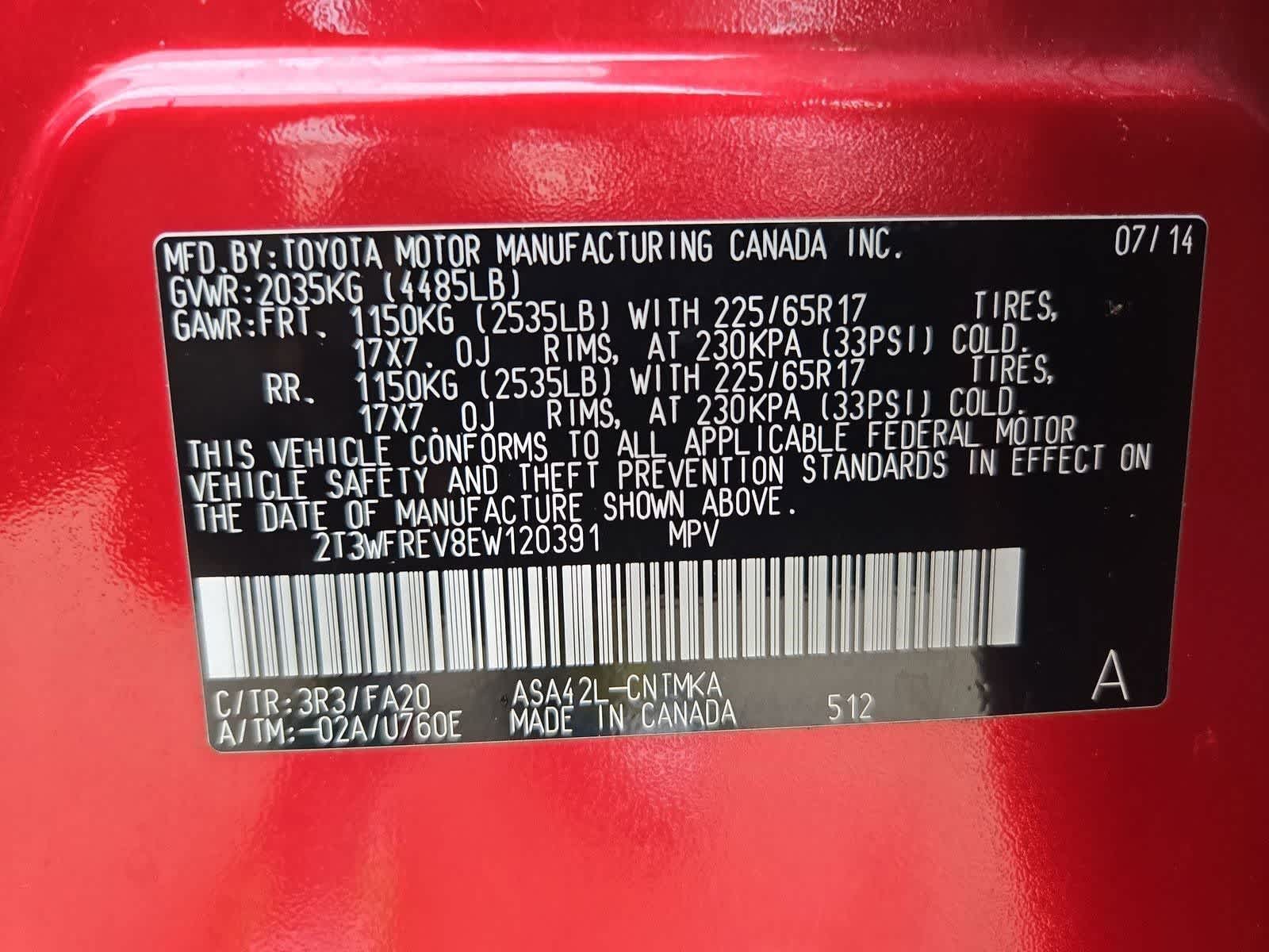 Thumbnail: 2014 Toyota RAV4 - 35