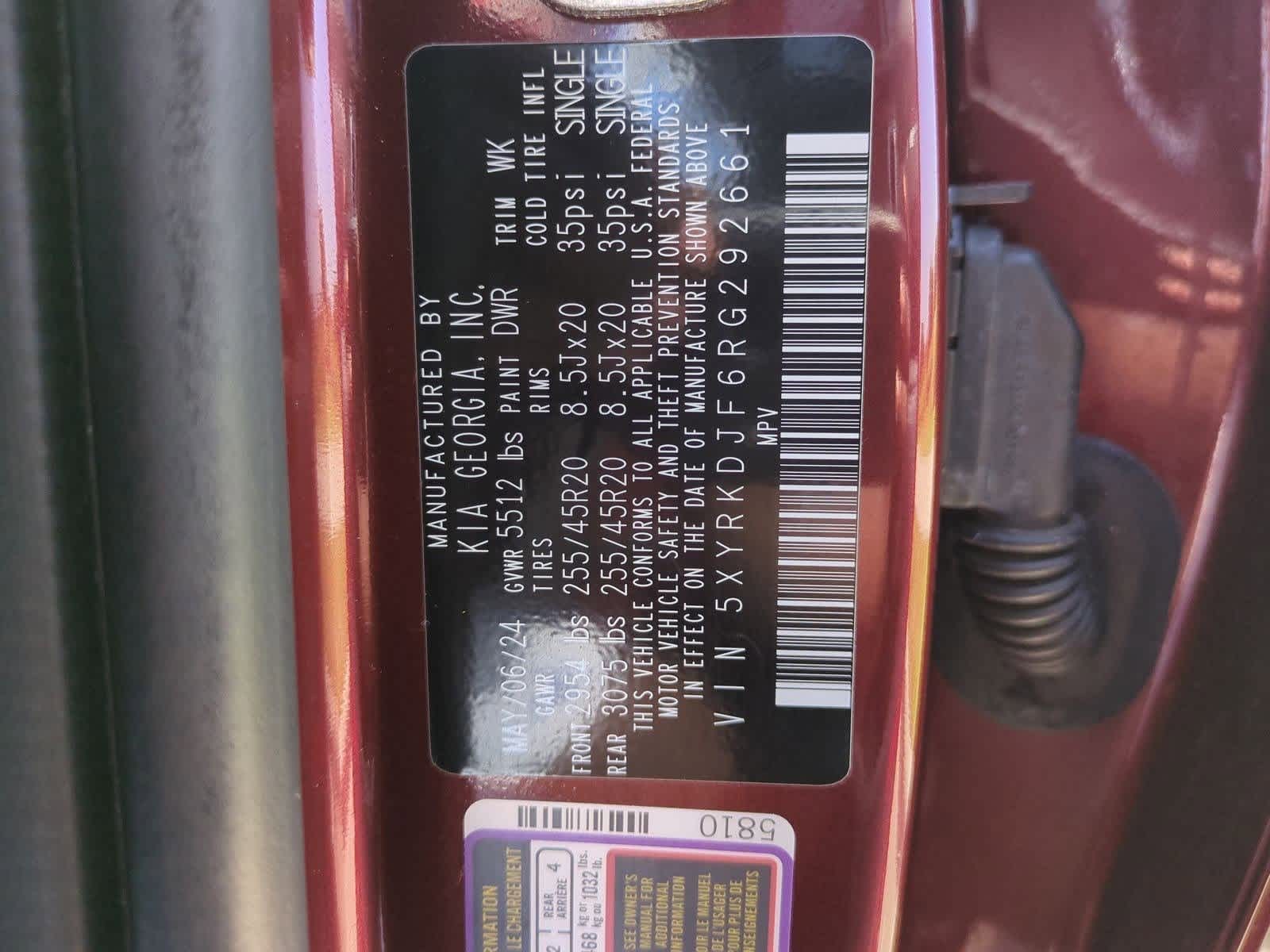 2024 Kia Sorento X-Line S 37