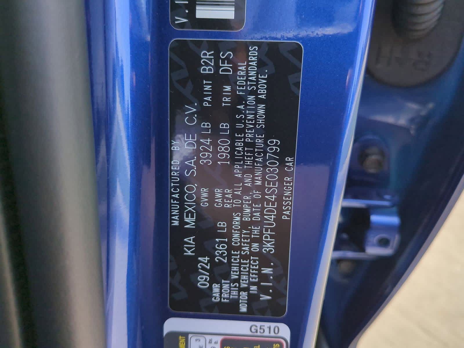 2025 Kia K4 EX 33