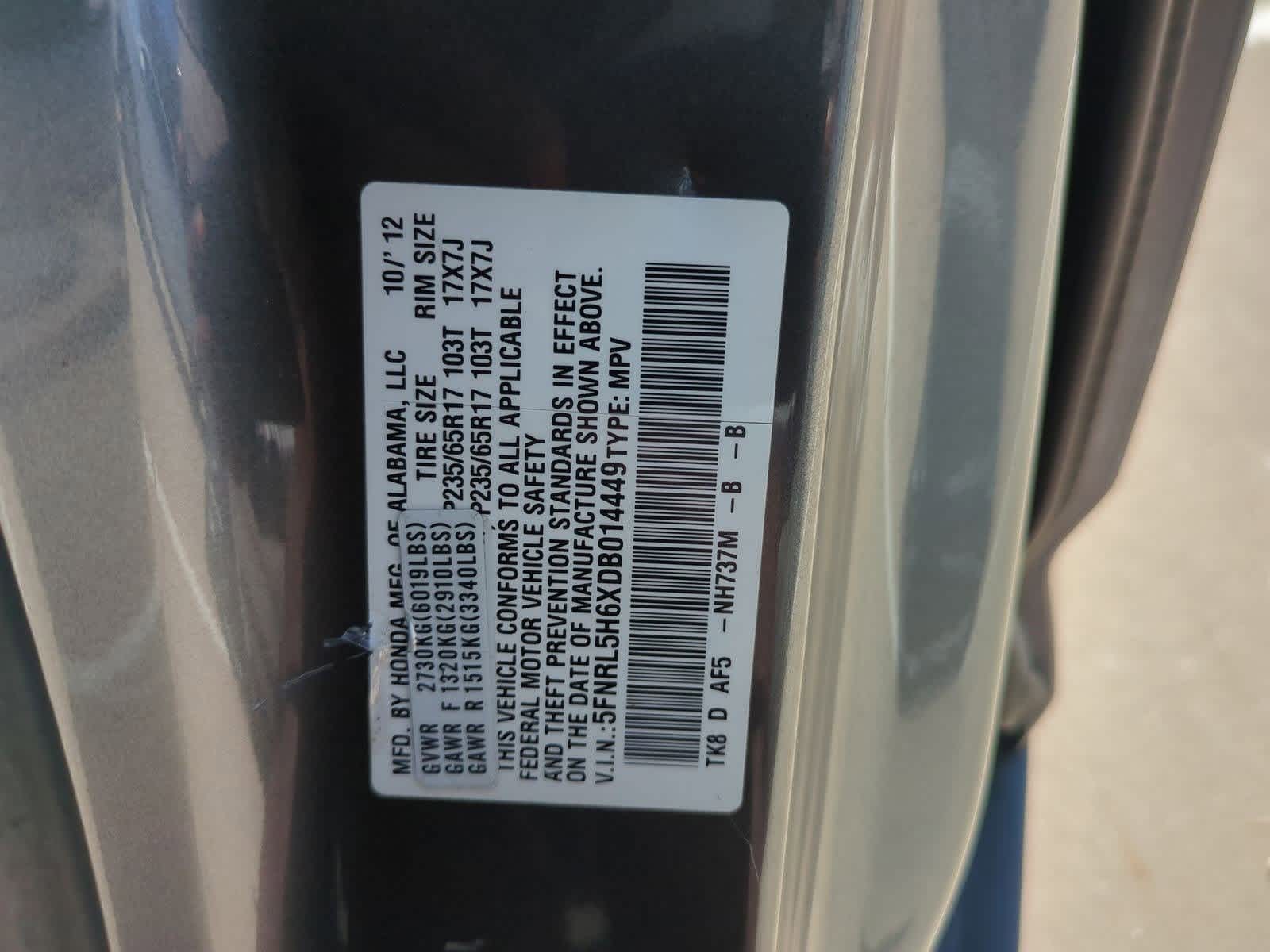Thumbnail: 2013 Honda Odyssey - 35