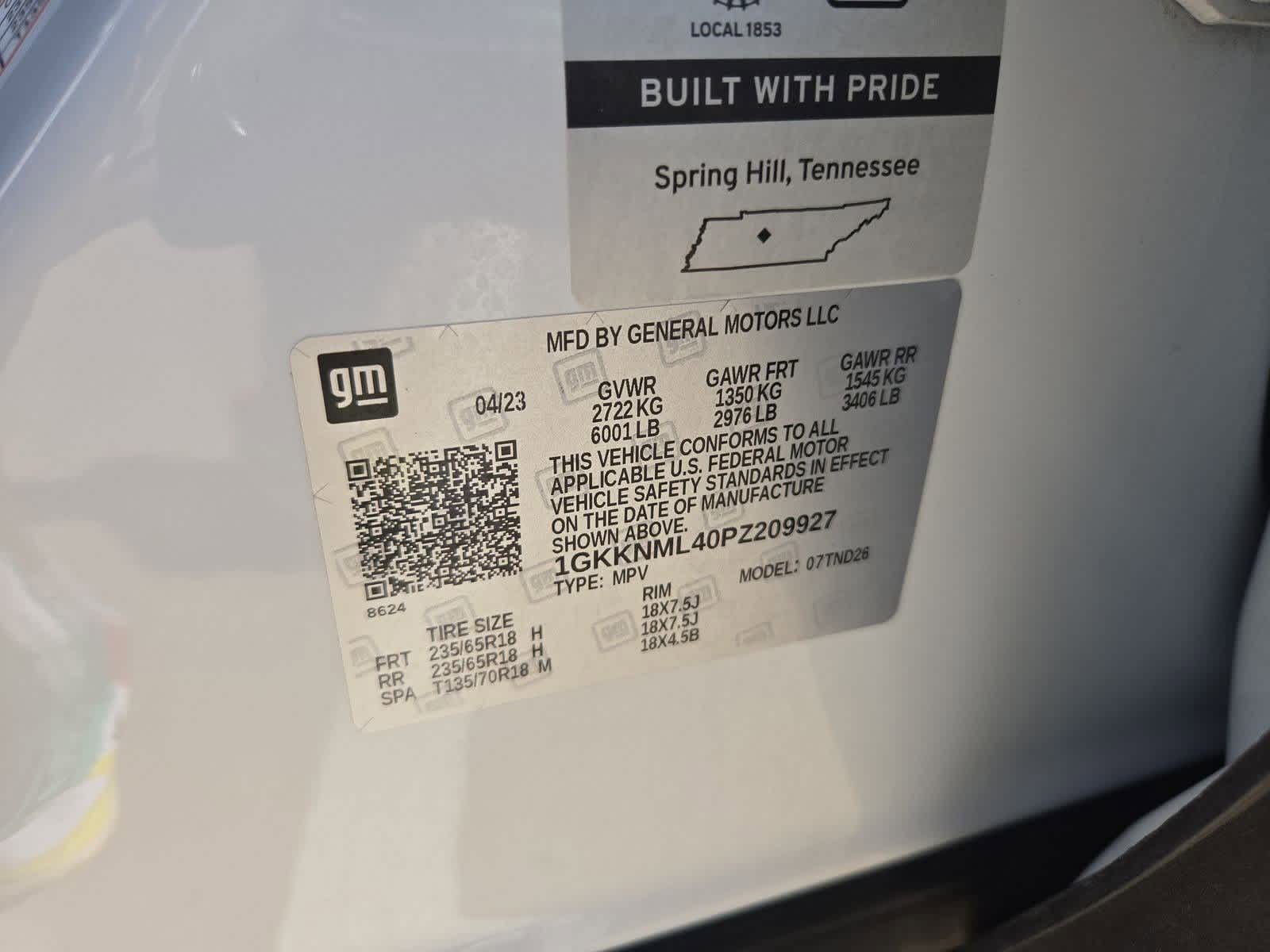 Thumbnail: 2023 GMC Acadia - 35