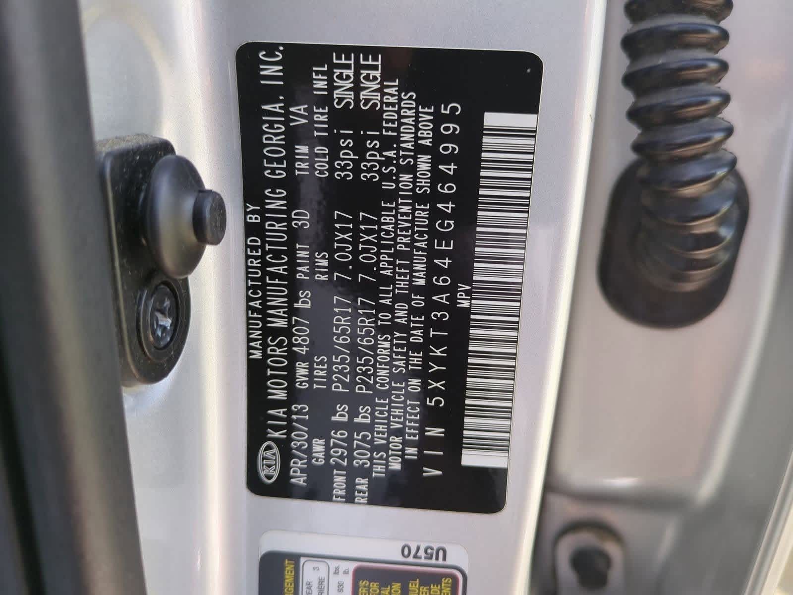 Thumbnail: 2014 Kia Sorento - 33