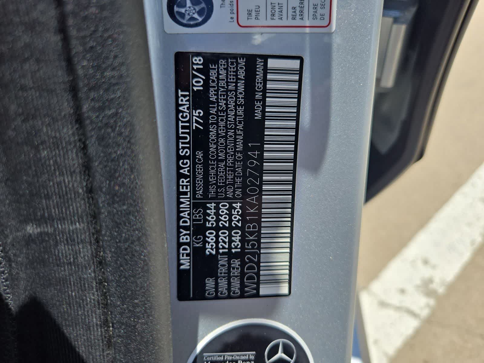 Thumbnail: 2019 Mercedes-Benz CLS - 35