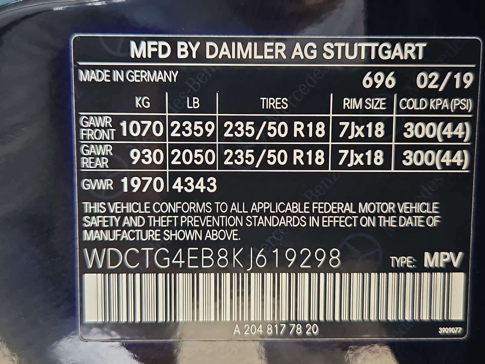 Thumbnail: 2019 Mercedes-Benz GLA - 33