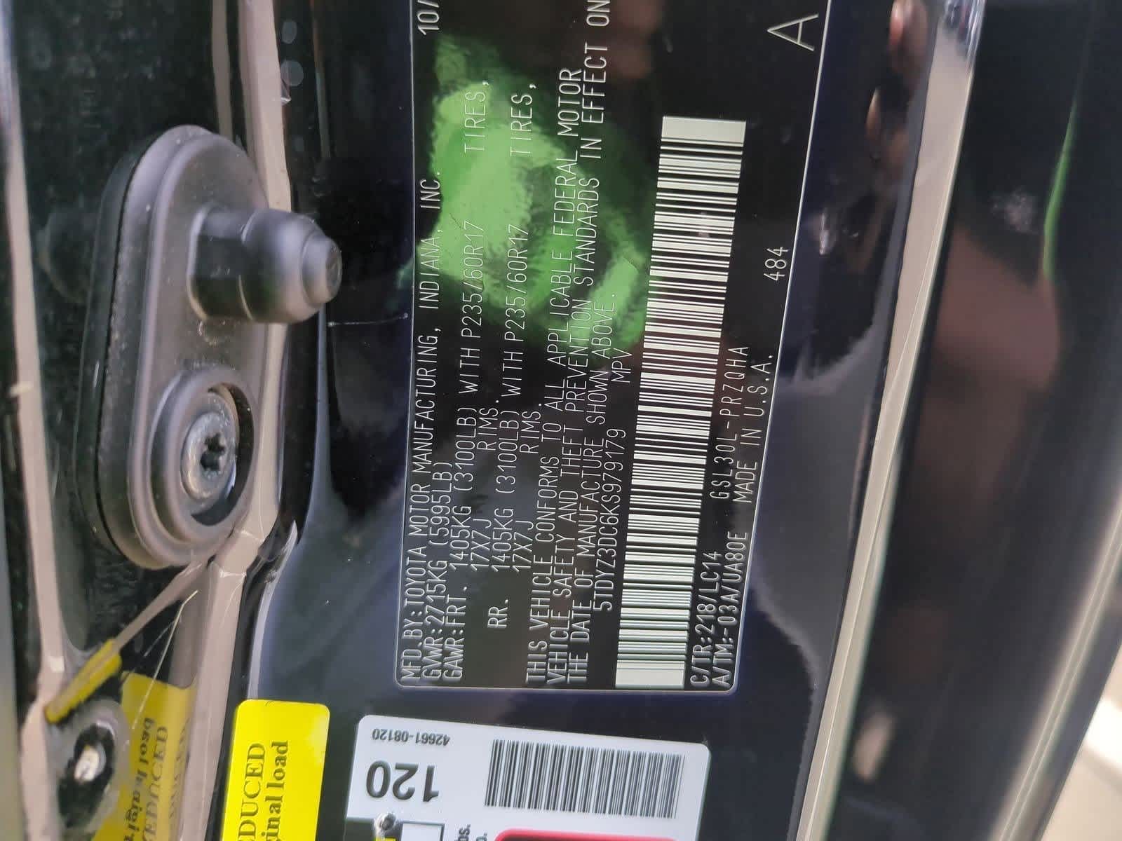 Thumbnail: 2019 Toyota Sienna - 36