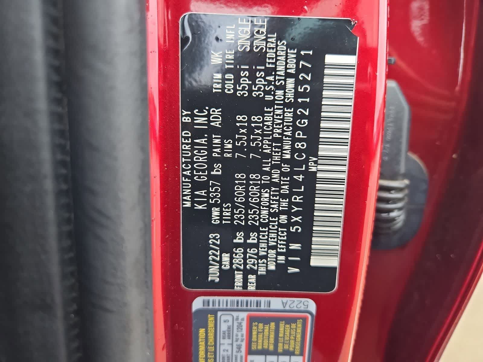 Thumbnail: 2023 Kia Sorento - 35