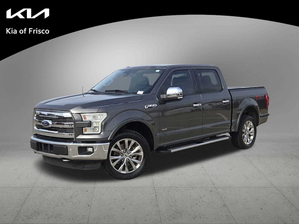 Used 2016 Ford F-150 Lariat Truck SuperCrew Cab