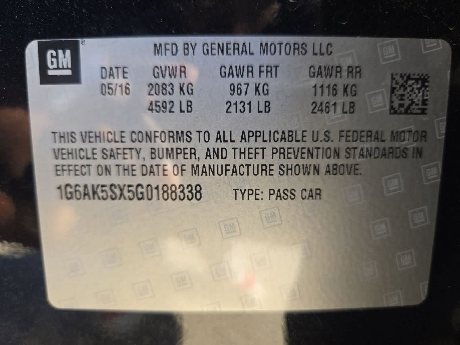 Thumbnail: 2016 Cadillac ATS - 38