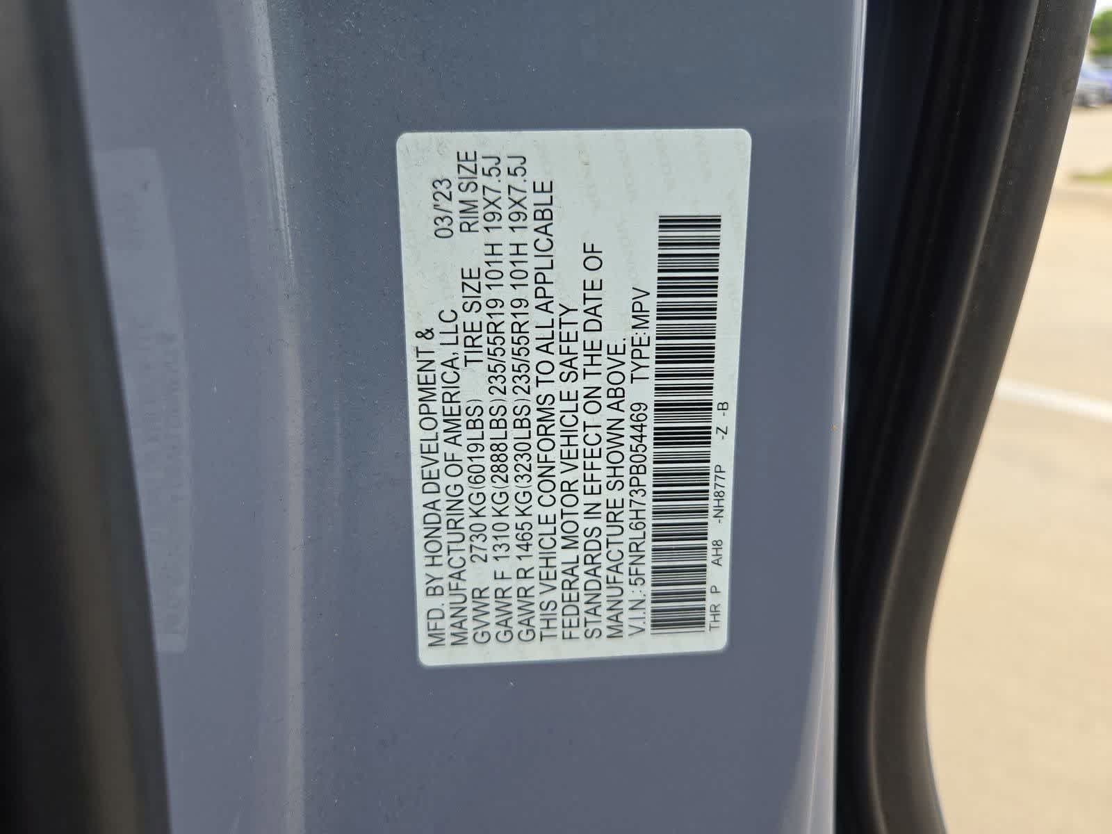 Thumbnail: 2023 Honda Odyssey - 32