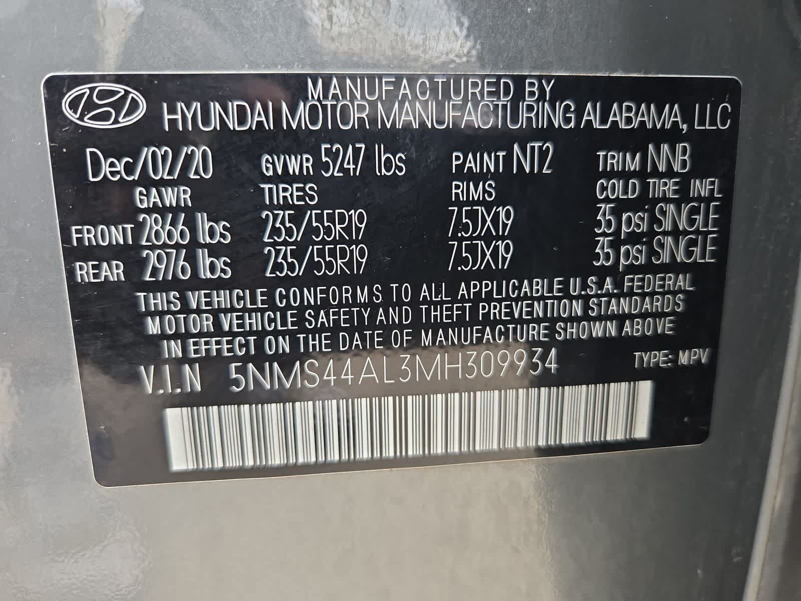 Thumbnail: 2021 Hyundai Santa Fe - 35