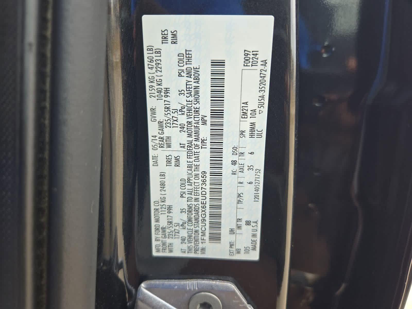 Thumbnail: 2014 Ford Escape - 41