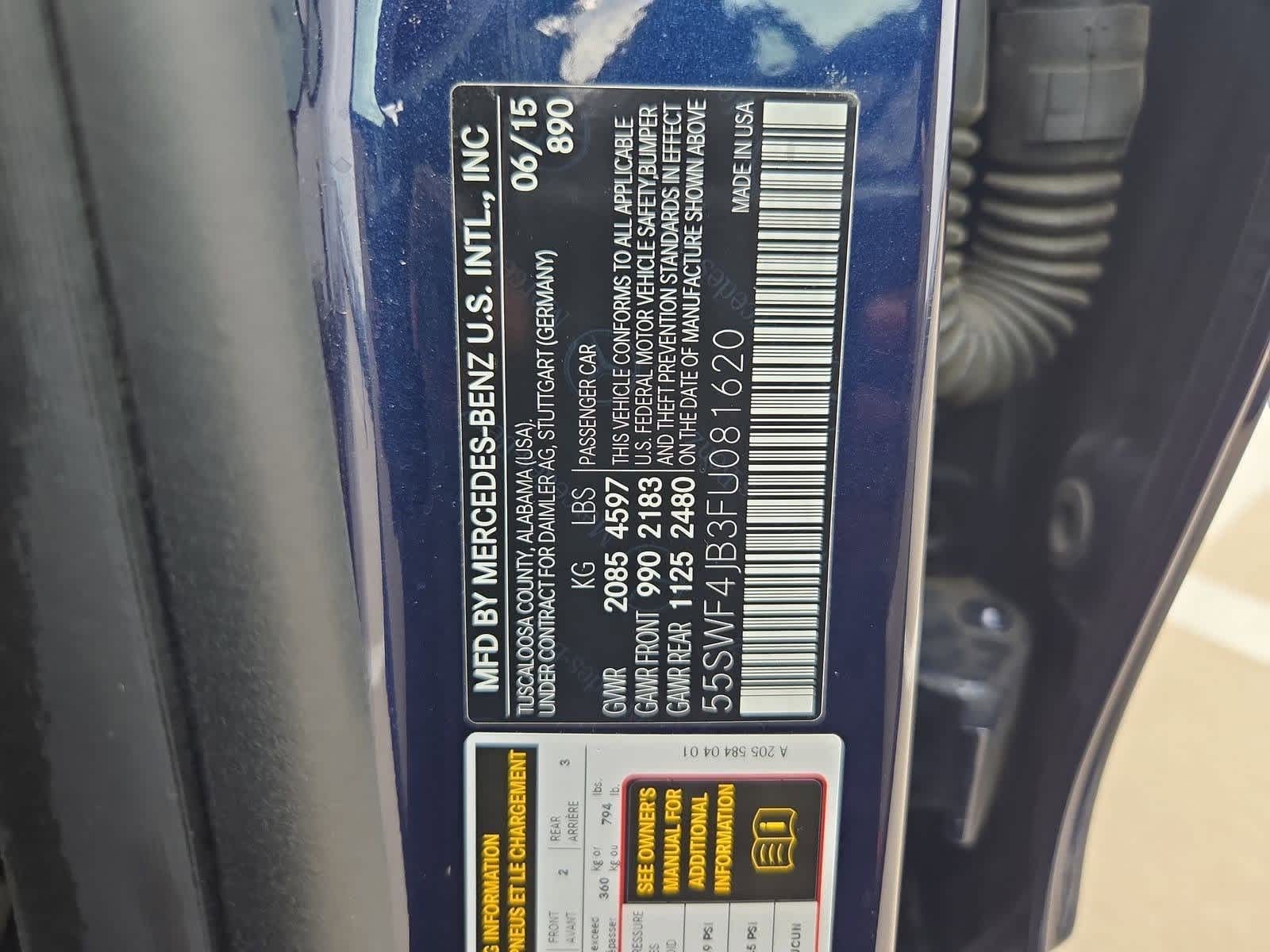 Thumbnail: 2015 Mercedes-Benz C-Class - 36