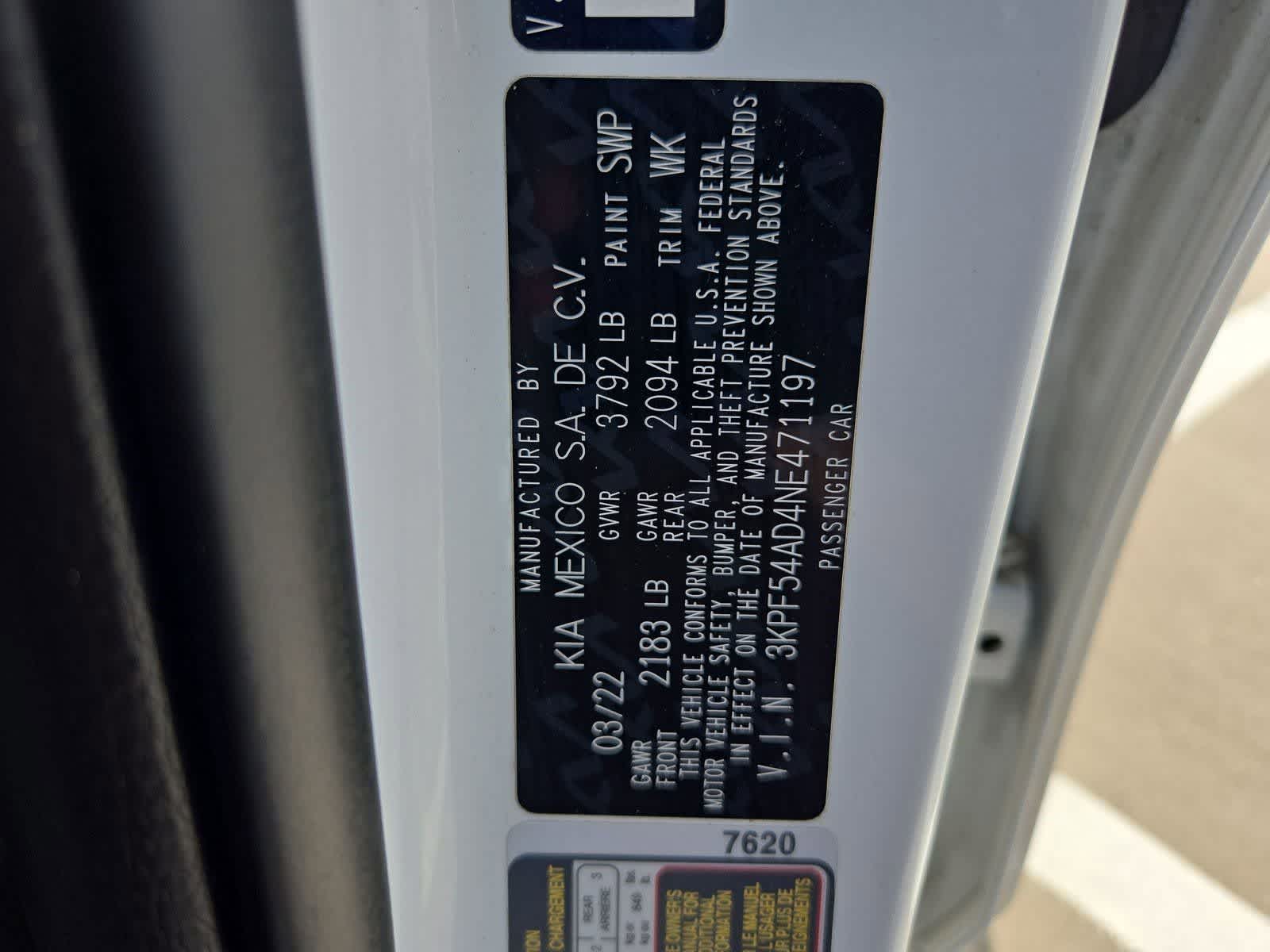 Thumbnail: 2022 Kia Forte - 37