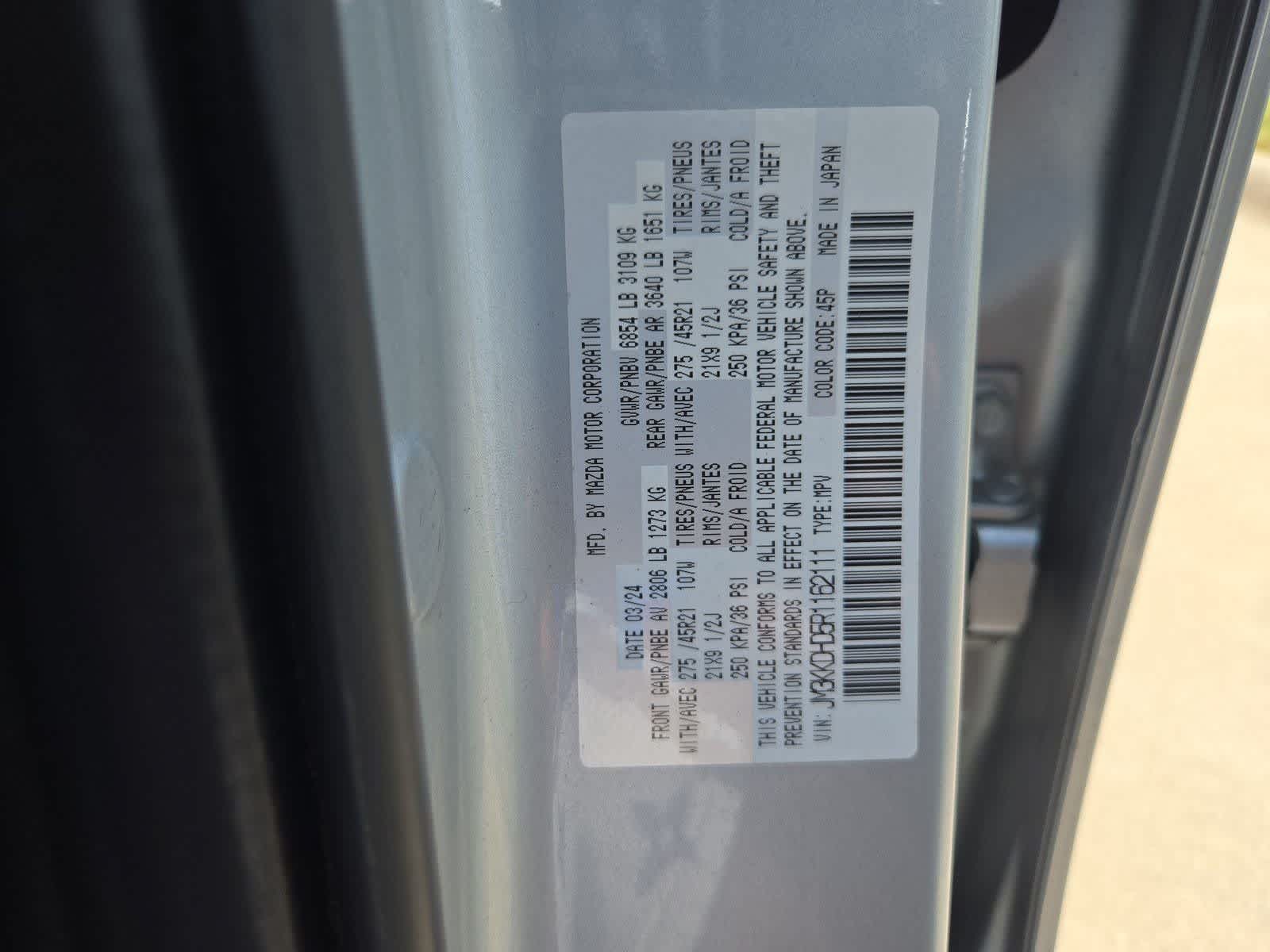 2024 Mazda CX-90 Turbo Premium Package - Photo 34
