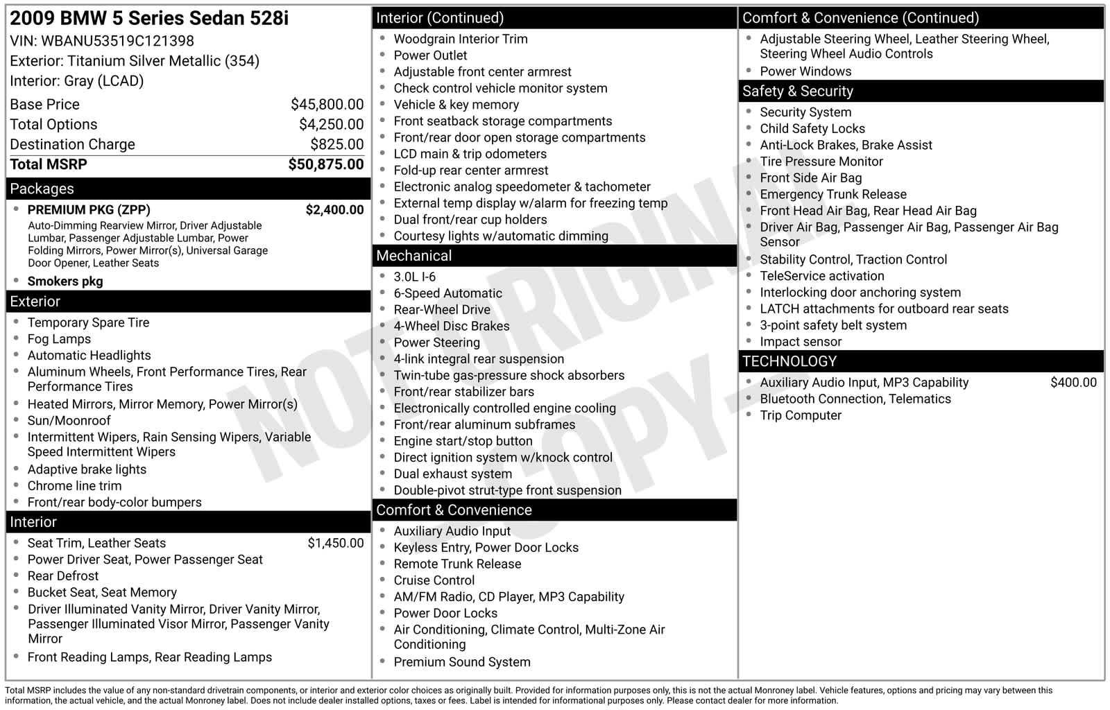 Thumbnail: 2009 BMW 5 Series - 34