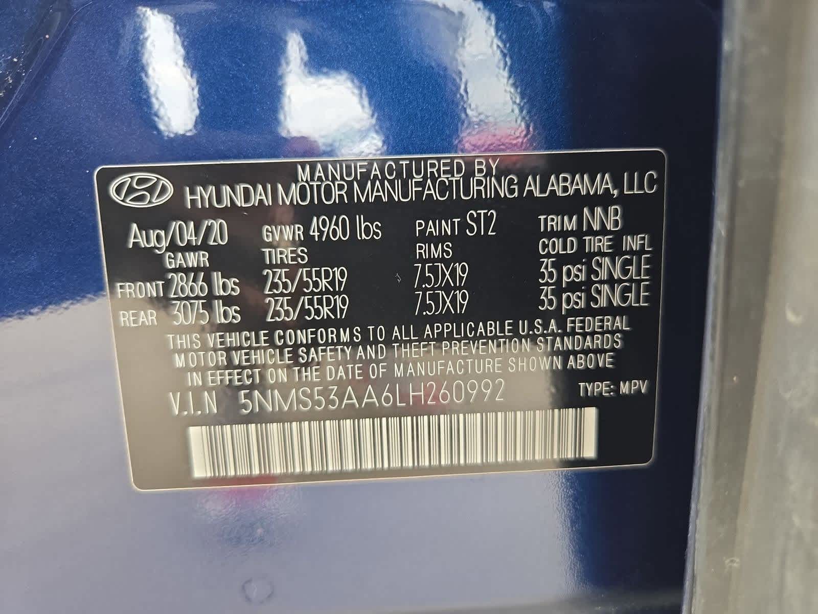 Thumbnail: 2020 Hyundai Santa Fe - 37