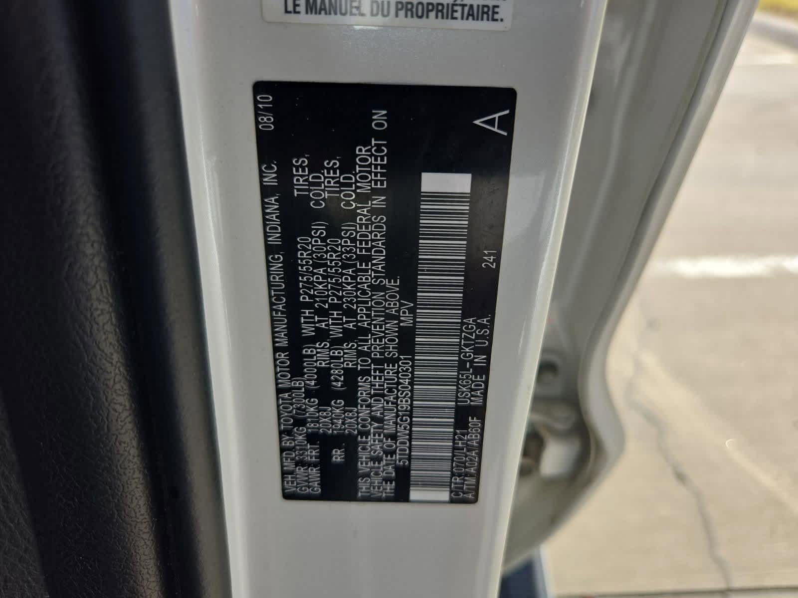 Thumbnail: 2011 Toyota Sequoia - 39