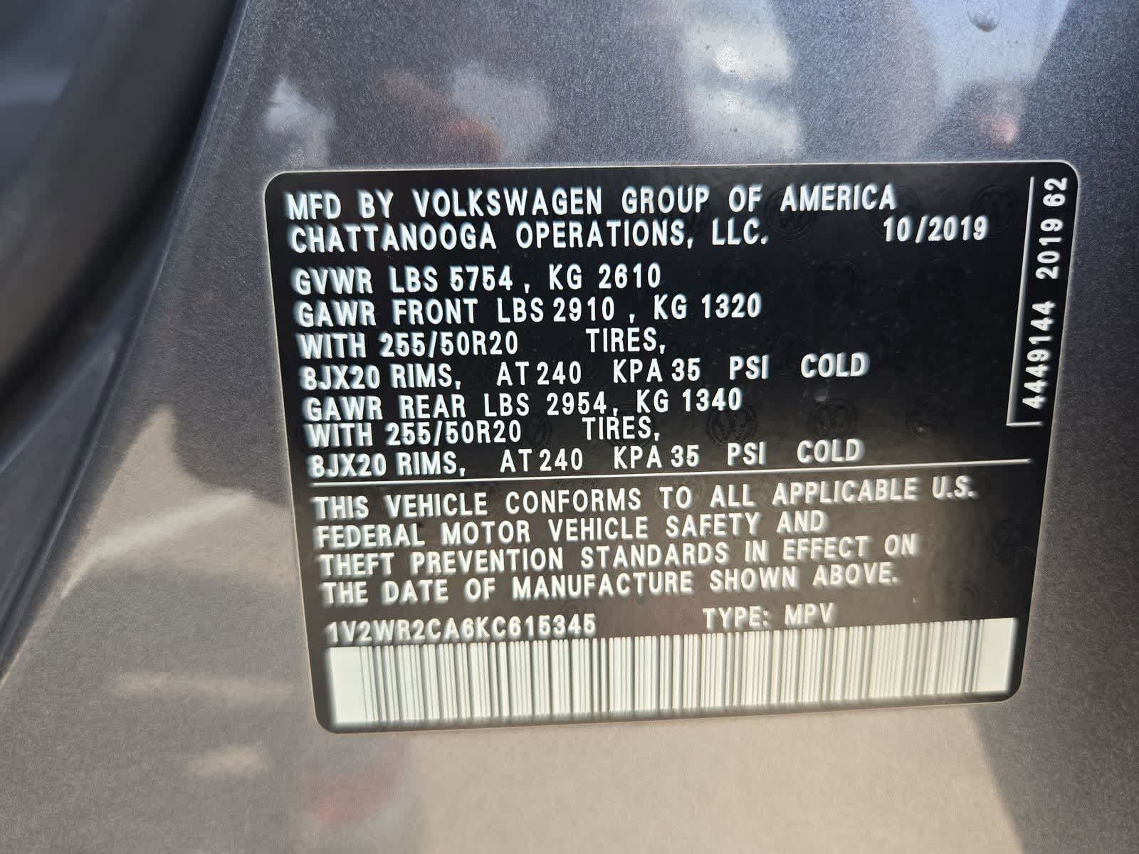 Thumbnail: 2019 Volkswagen Atlas - 35