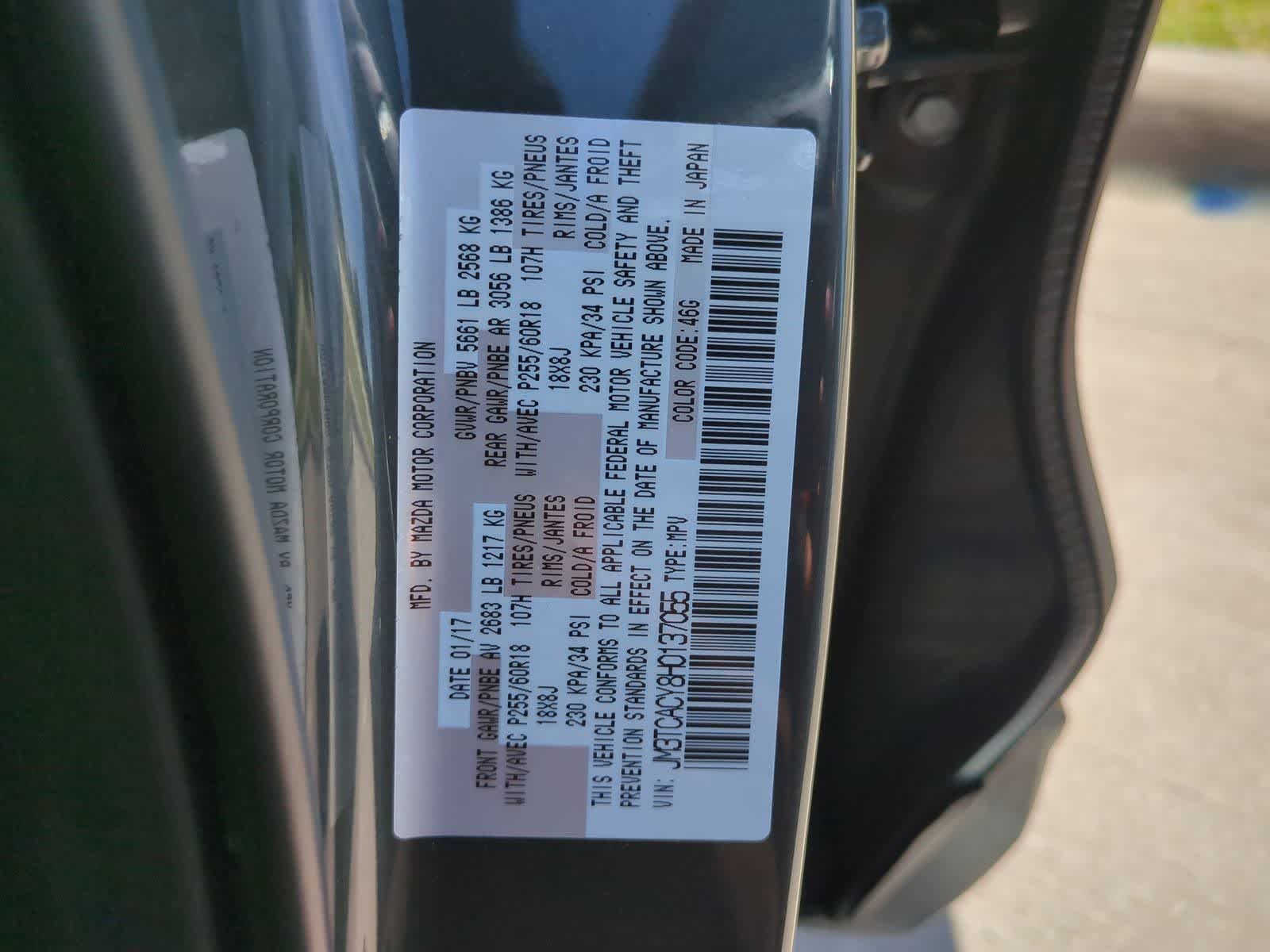 Thumbnail: 2017 Mazda CX-9 - 37