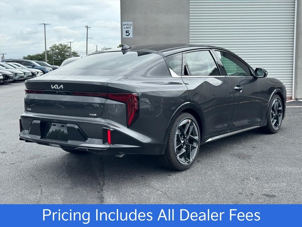 New 2026 Kia K4 GT-Line Sedan