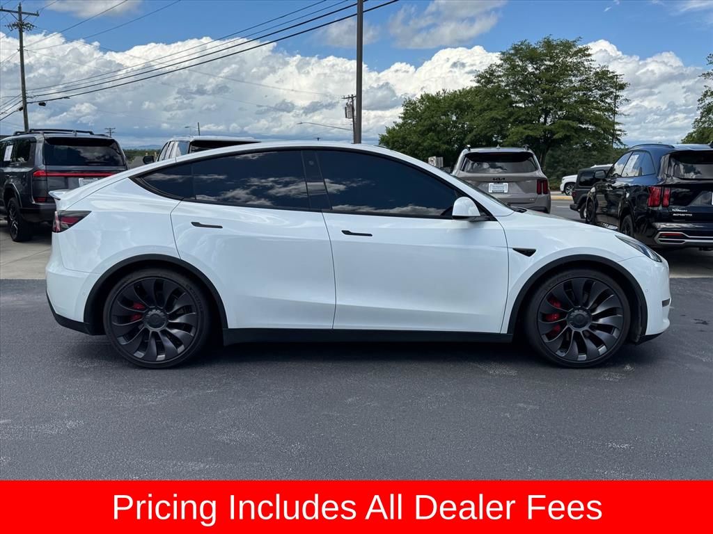 Used 2021 Tesla Model Y Performance with VIN 5YJYGDEF8MF216592 for sale in Greenville, SC