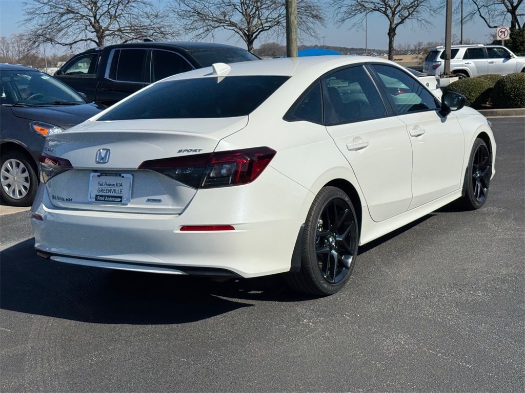 Used 2025 Honda Civic Hybrid Sport Sedan
