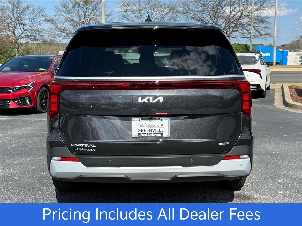 New 2026 Kia Carnival Hybrid LXS Van Passenger Van