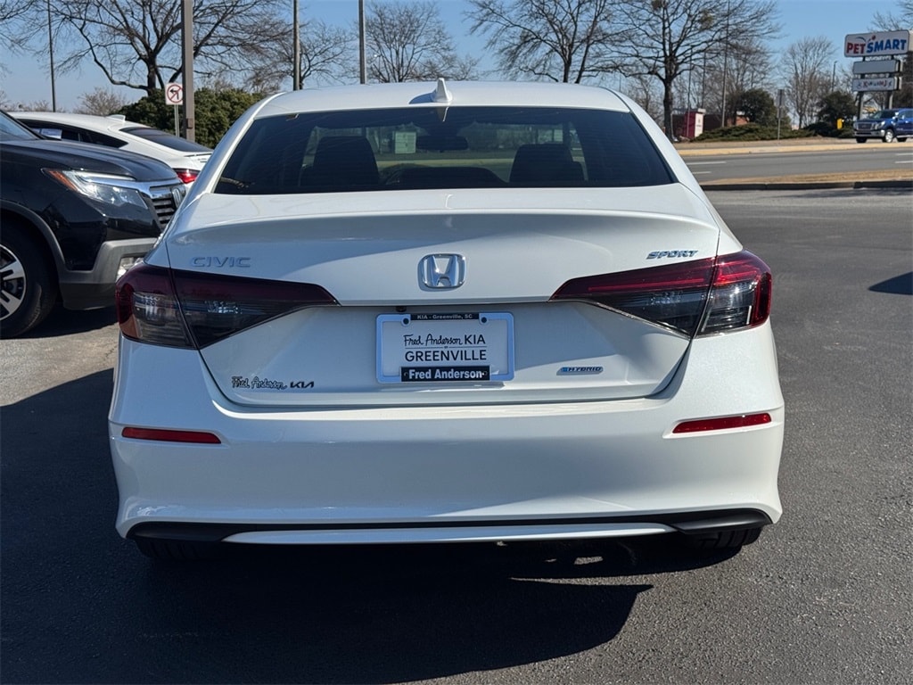 Used 2025 Honda Civic Hybrid Sport Sedan
