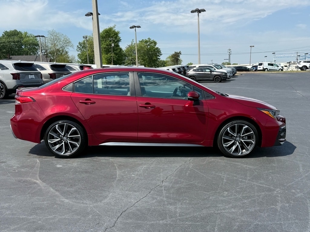 Used 2022 Toyota Corolla SE with VIN 5YFS4MCE9NP107217 for sale in Greer, SC