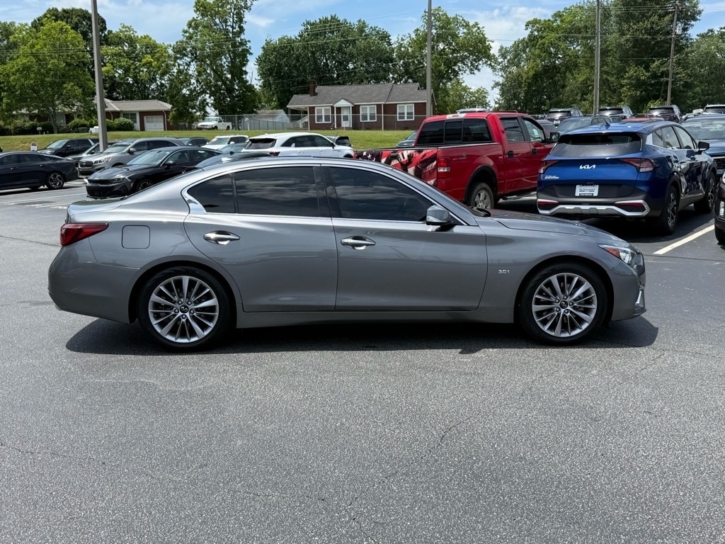 Used 2020 INFINITI Q50 LUXE with VIN JN1EV7AP7LM207450 for sale in Greer, SC
