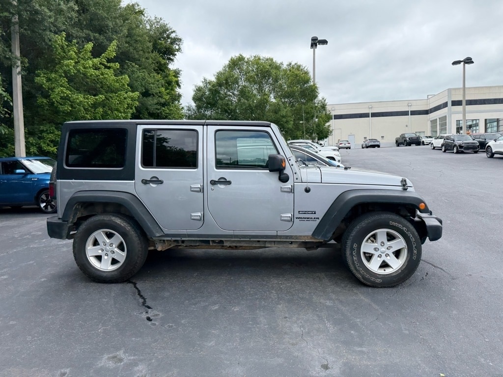 Used 2017 Jeep Wrangler Unlimited Sport S with VIN 1C4BJWDG2HL744600 for sale in Greer, SC