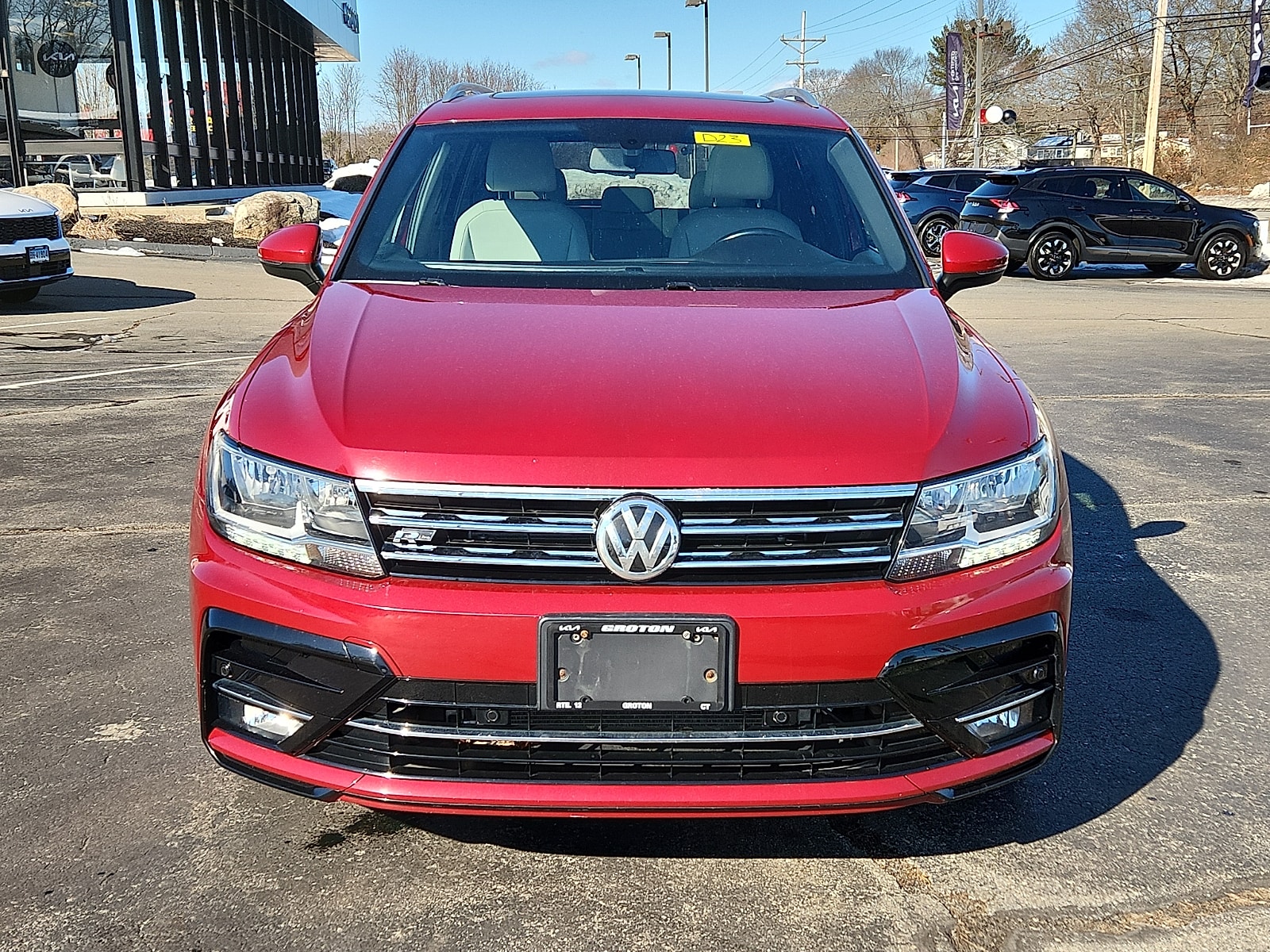 Used 2019 Volkswagen Tiguan SEL R-Line with VIN 3VV2B7AX3KM007310 for sale in Groton, CT